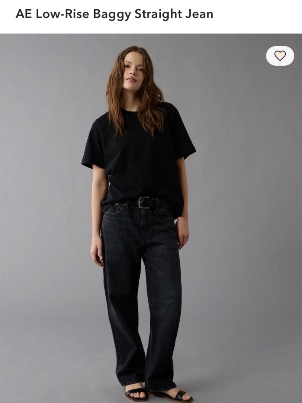 AE Low-Rise Baggy Straight Jean